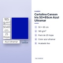 CARTULINA CANSON IRIS 50×65CM AZUL ULTRAMAR - características principales