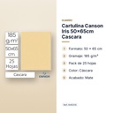 CARTULINA CANSON IRIS 50×65CM CASCARA - características principales