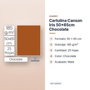 CARTULINA CANSON IRIS 50×65CM CHOCOLATE - características principales