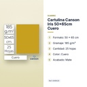 CARTULINA CANSON IRIS 50×65CM CUERO - características principales