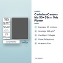 CARTULINA CANSON IRIS 50×65CM GRIS PLOMO - características principales