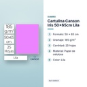 CARTULINA CANSON IRIS 50×65CM LILA - características principales