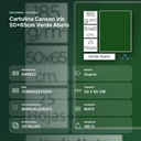 CARTULINA CANSON IRIS 50×65CM VERDE ABETO - resumen de atributos