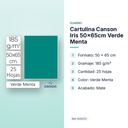 CARTULINA CANSON IRIS 50×65CM VERDE MENTA - características principales