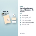CARTULINA CANSON IRIS A4 CASCARA DE HUEVO - características principales