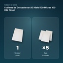 CUBIERTA DE ENCUADERNAR A3 HIELO 500 MICRAS 100 UDS YOSAN - formato de venta: caja de 5