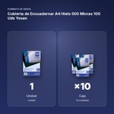 CUBIERTA DE ENCUADERNAR A4 HIELO 500 MICRAS 100 UDS YOSAN - formato de venta: caja de 10