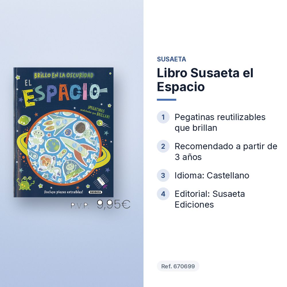 LIBRO SUSAETA EL ESPACIO  - características principales