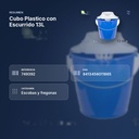 CUBO PLASTICO CON ESCURRIDO 13L - resumen de atributos