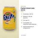 FANTA LIMON LATA 33 CL - características principales