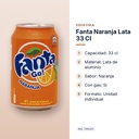 FANTA NARANJA LATA 33 CL - características principales