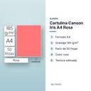 CARTULINA CANSON IRIS A4 ROSA - características principales