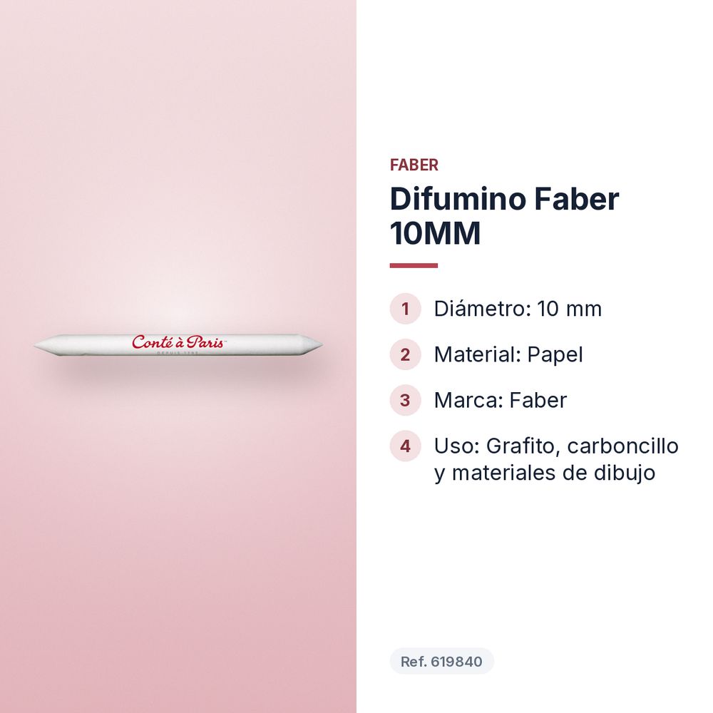 DIFUMINO FABER 10MM - características principales