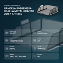 BANDEJA SOBREMESA REJILLA METAL GRAFITO 290 x 77 x 340 - resumen de atributos
