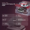 TALADRO U35 CLASICO 30 HOJAS - resumen de atributos