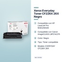 XEROX EVERYDAY TONER CF226X 26X NEGRO - características principales