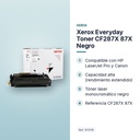 XEROX EVERYDAY TONER CF287X 87X NEGRO - características principales