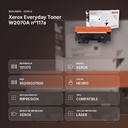 XEROX EVERYDAY TONER W2070A Nº117A - resumen de atributos