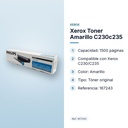 XEROX TONER AMARILLO  C230C235 - características principales