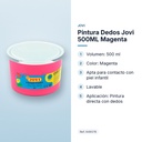 PINTURA DEDOS JOVI 500ML MAGENTA - características principales