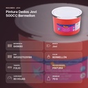 PINTURA DEDOS JOVI 500CC BERMELLON - resumen de atributos