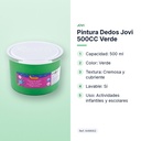 PINTURA DEDOS JOVI 500CC VERDE - características principales