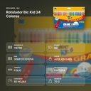 ROTULADOR BIC KID 24 COLORES - resumen de atributos