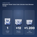 ROTULADOR GIOTTO TURBO COLOR UNICOLOR AZUL ULTRAMAR 12 UDS  - formato de venta: paquete de 12, caja de 1200