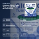 ROTULADOR GIOTTO TURBO COLOR UNICOLOR VERDE OSCURO 12 UDS  - resumen de atributos