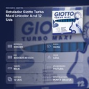 ROTULADOR GIOTTO TURBO MAXI UNICOLOR AZUL 12 UDS - resumen de atributos