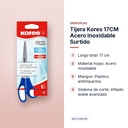 TIJERA KORES 17CM ACERO INOXIDABLE SURTIDO - características principales