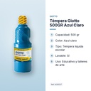 TÉMPERA GIOTTO 500GR AZUL CLARO - características principales