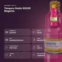 TÉMPERA GIOTTO 500GR MAGENTA - resumen de atributos