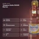TÉMPERA GIOTTO 500GR MARRON - resumen de atributos