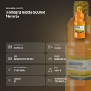 TÉMPERA GIOTTO 500GR NARANJA - resumen de atributos