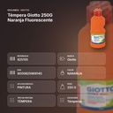 TÉMPERA GIOTTO 250G NARANJA FLUORESCENTE  - resumen de atributos
