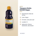 TÉMPERA GIOTTO 500GR NEGRO - características principales
