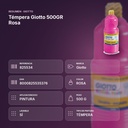 TÉMPERA  GIOTTO 500GR ROSA - resumen de atributos