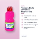TÉMPERA GIOTTO 250G ROSA FLUORESCENTE  - características principales