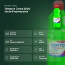 TÉMPERA GIOTTO 250G VERDE FLUORESCENTE  - resumen de atributos