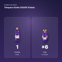 TÉMPERA GIOTTO 500GR VIOLETA - formato de venta: caja de 6