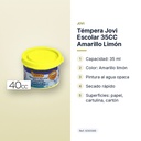TÉMPERA JOVI ESCOLAR 35CC AMARILLO LIMÓN - características principales