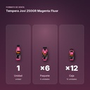 TEMPERA JOVI 250GR MAGENTA FLUOR - formato de venta: paquete de 6, caja de 12
