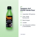 TEMPERA JOVI 250GR VERDE FLUOR - características principales