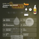 TEMPERA JOVI 250GR BLANCO  - resumen de atributos