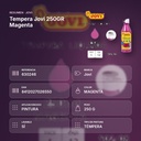 TEMPERA JOVI 250GR MAGENTA  - resumen de atributos