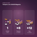 TEMPERA JOVI 250GR MAGENTA  - formato de venta: paquete de 6, caja de 12