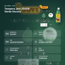 TEMPERA JOVI 250GR VERDE OSCURO  - resumen de atributos