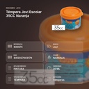 TÉMPERA JOVI ESCOLAR 35CC NARANJA - resumen de atributos