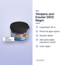 TÉMPERA JOVI ESCOLAR 35CC NEGRO - características principales